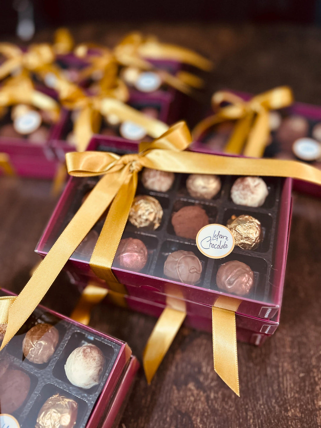 Where can you buy Lefevre Chocolate from this festive season?