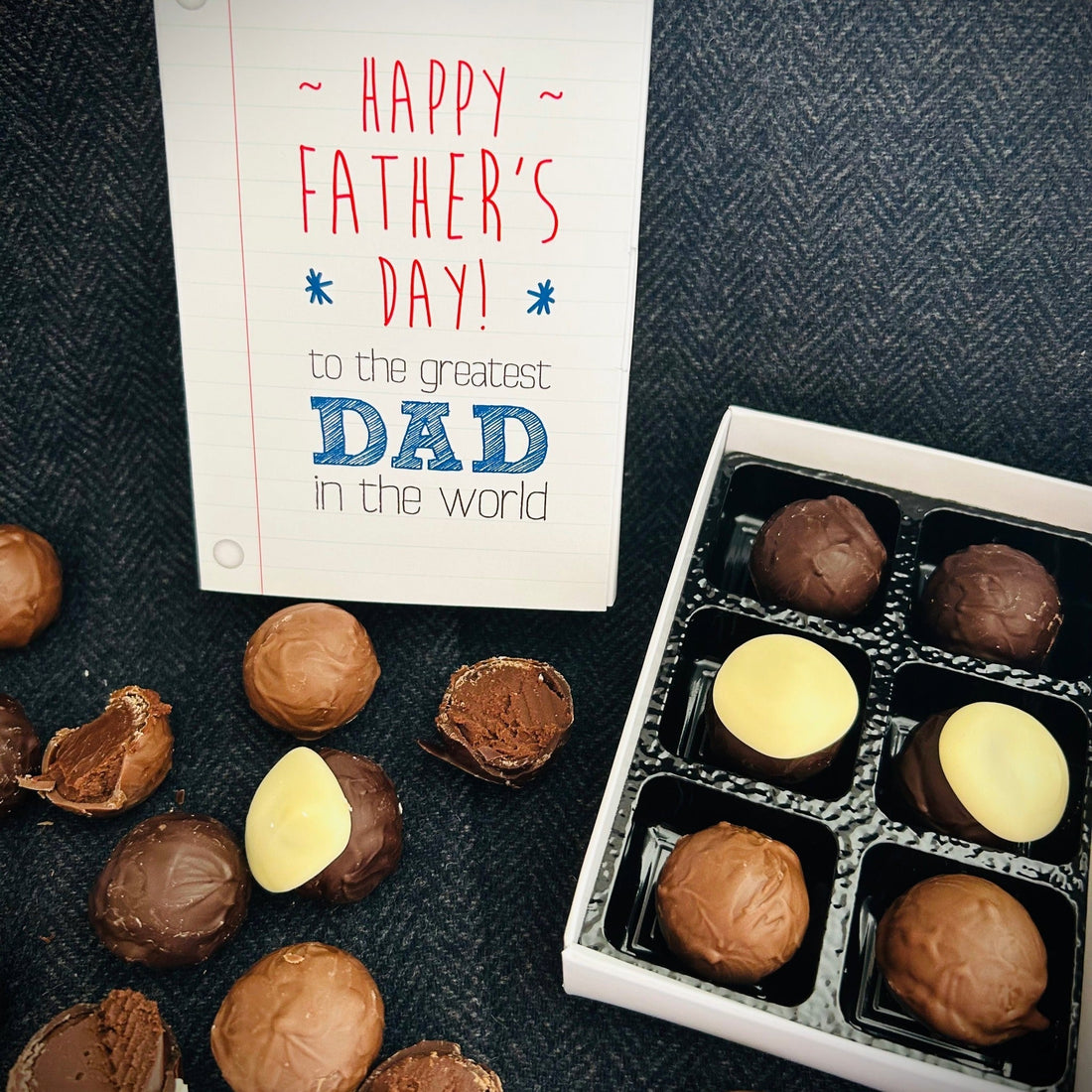 Lefevre Chocolate Father's Day 2026 Limited Edition Box of Artisan Chocolate Truffles