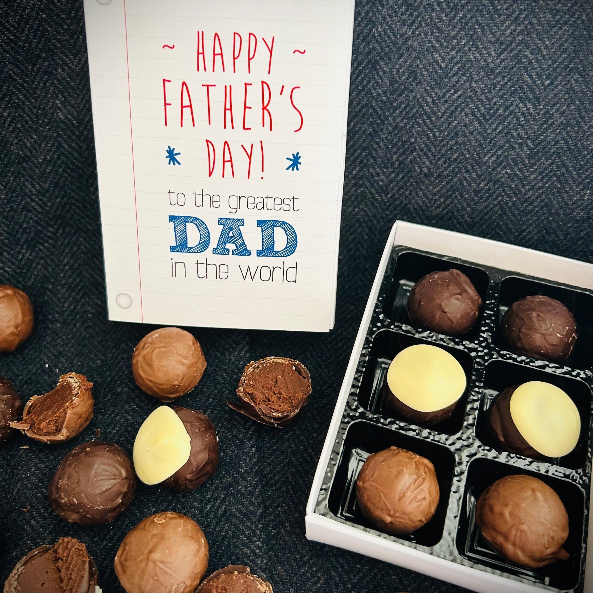 Lefevre Chocolate Father's Day 2026 Limited Edition Box of Artisan Chocolate Truffles