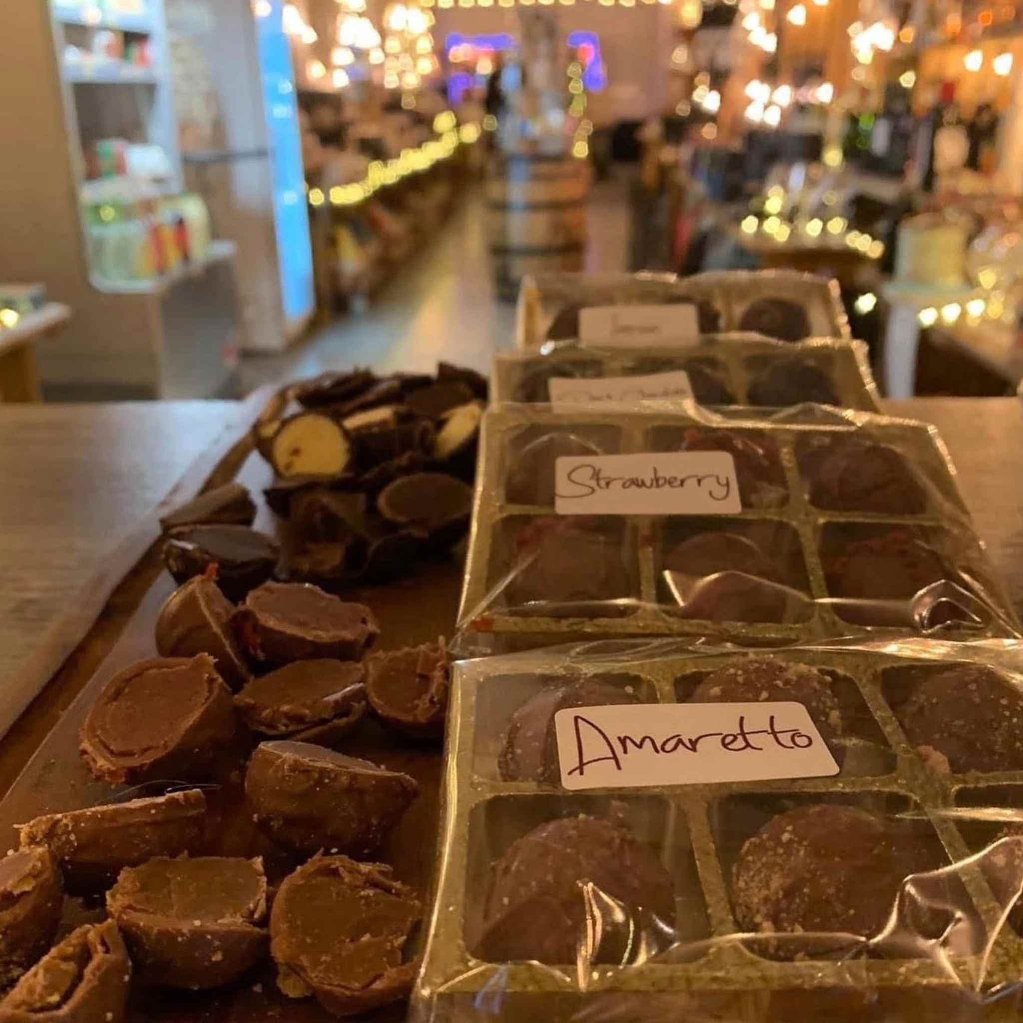 Packs of 6 Artisan Belgian Chocolate Truffles by Lefevre Chocolate - Flavour Journey Experience - Signature Mixed or available in 6 single flavours